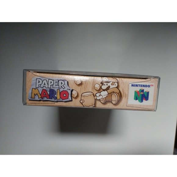 Paper Mario 64 Nintendo 64 N64 CIB Complete In Box Authentic and Very Rare! - Picture 6 of 12